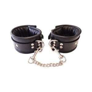 Black Padded Wrist Cuffs